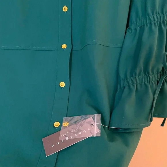 Elegant Green Midi Dress - Picture 4 of 7